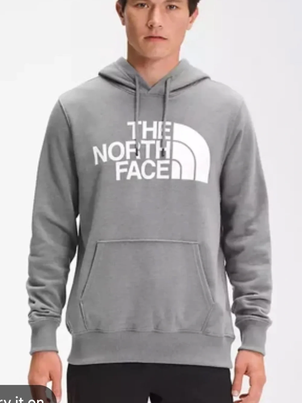 The The North Face Half Dome Pullover Hoodie in Grey Men’s Size Large
